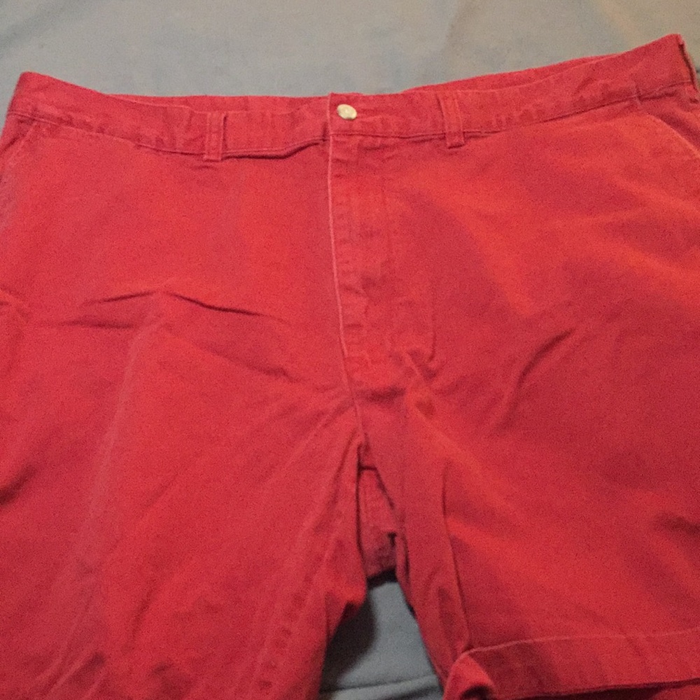 Men’s 42W 9” Inseam Red Polo Ralph Lauren Shorts